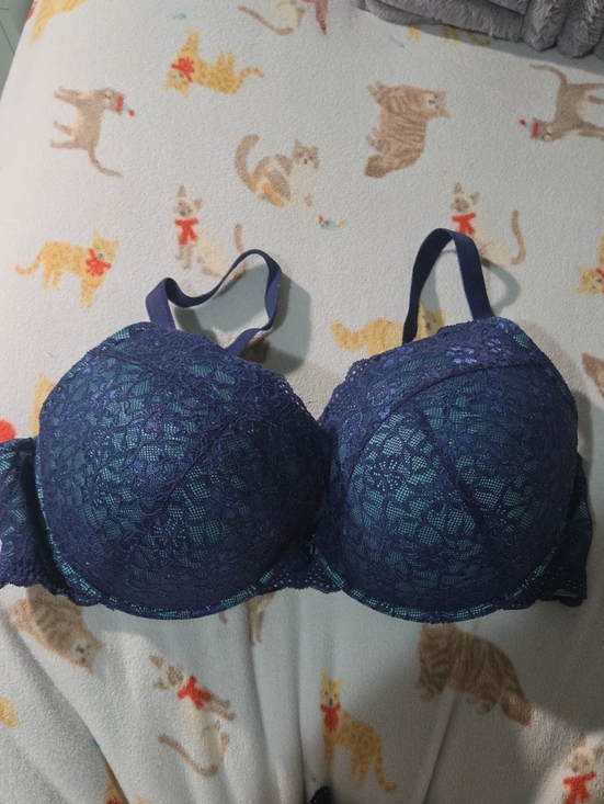torrid Other - Torrid Lacy Blue Push Up Bra 46DDD 46F